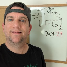 Day 29: 4 weeks down, a lifetime to go…