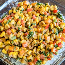 Roasted corn salad recipe