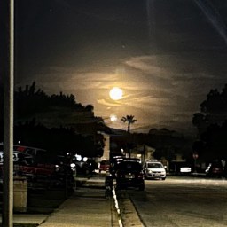 French Valley Under the Moon